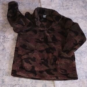 Camouflage Fleece Pullover